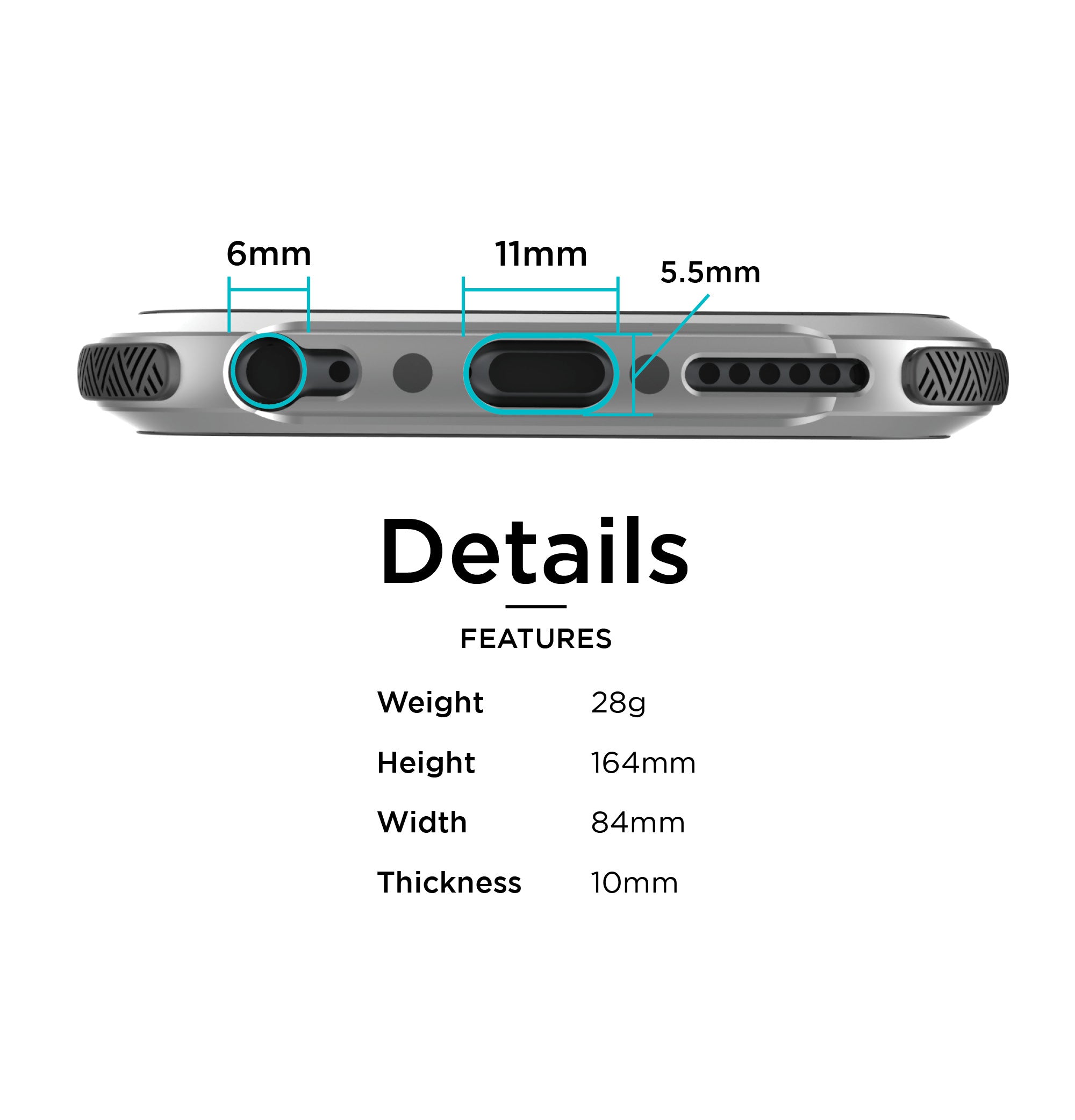 Defense Gear | iPhone 6 Plus and iPhone 6S Plus Bumper | X-Doria