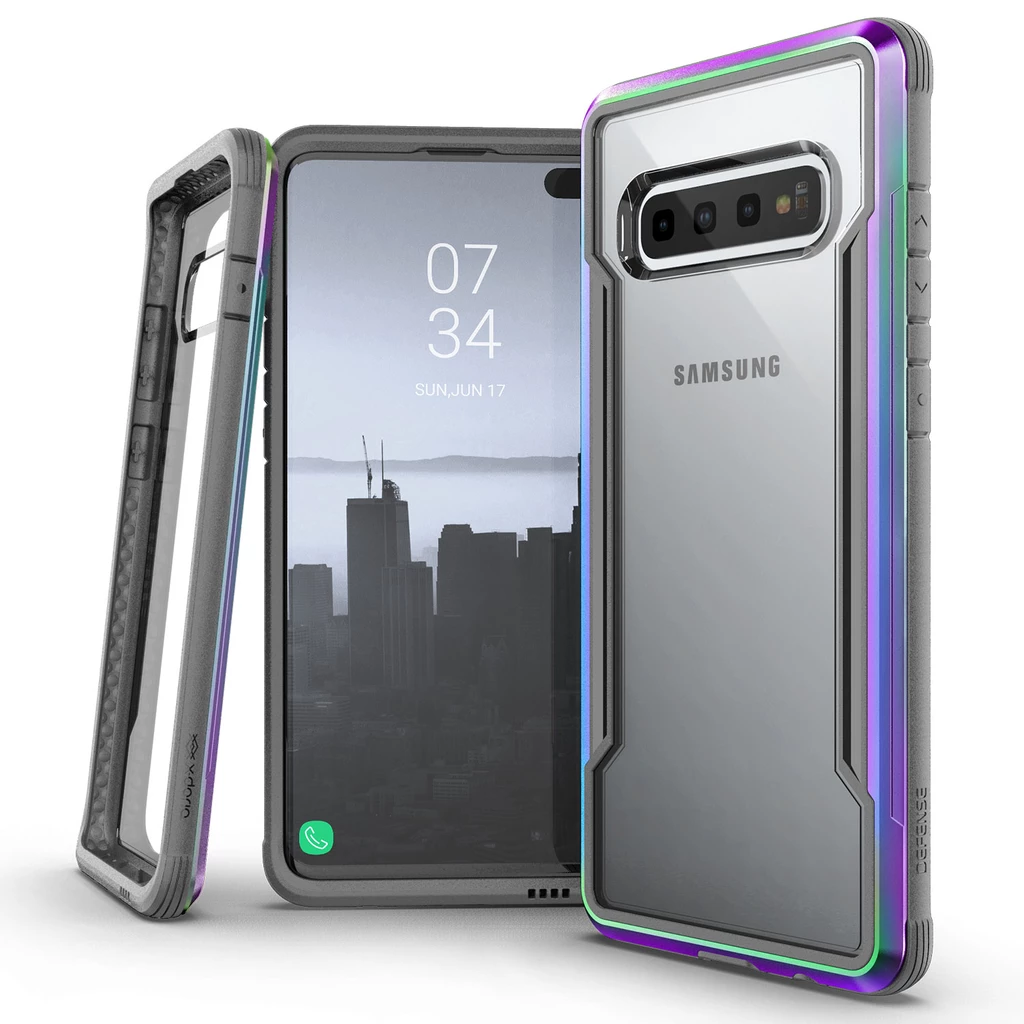 Samsung Galaxy S10 plus s10+ s10plus phone case cases galaxycase clear clearcase shock proof shockproof shatterproof dropproof drop protection protective military grade cover screen protector luxurious premium sleek slim mobile tech accessories 